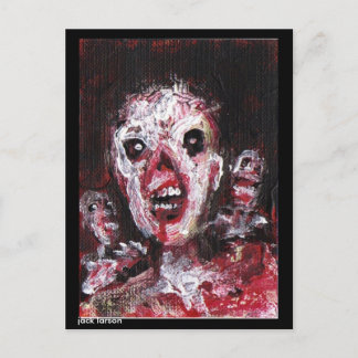Zombie Art by Jack Larson Postcard