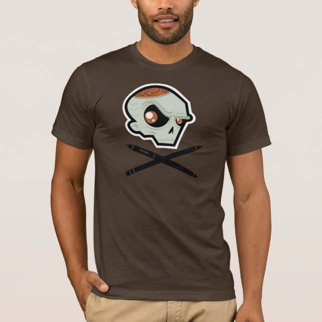 Zombie artist shirt (Front)