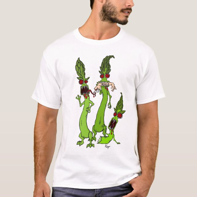 Zombie Asparagus Shirt (Front)