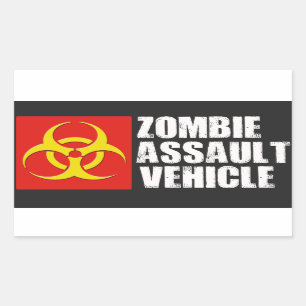 Zombie Assault Vehicle Sticker