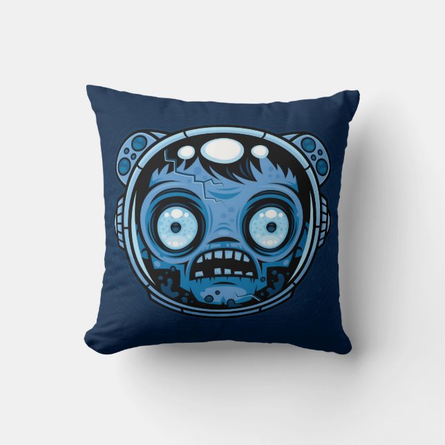 Zombie Astronaut Cushion (Front)