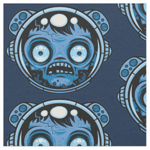 Zombie Astronaut Fabric