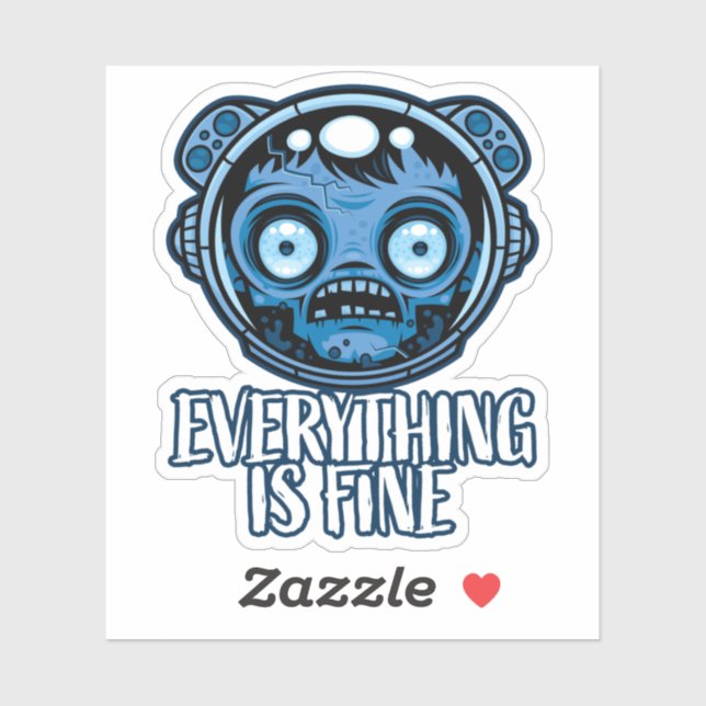 Zombie Astronaut Is Fine (Sheet)