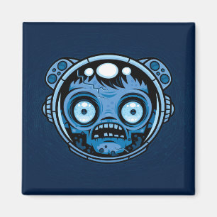 Zombie Astronaut Magnet