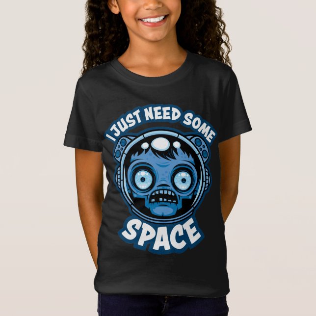 Zombie Astronaut Needs Some Space T-Shirt (Front)