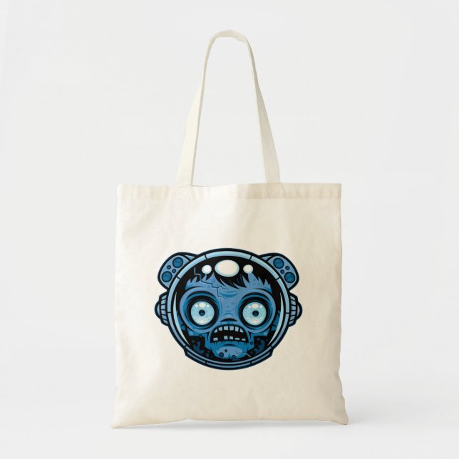 Zombie Astronaut Tote Bag (Front)