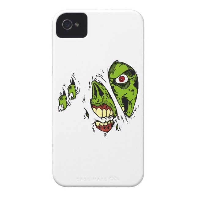 Zombie Ate My iPhone Case-Mate iPhone Case (Back)
