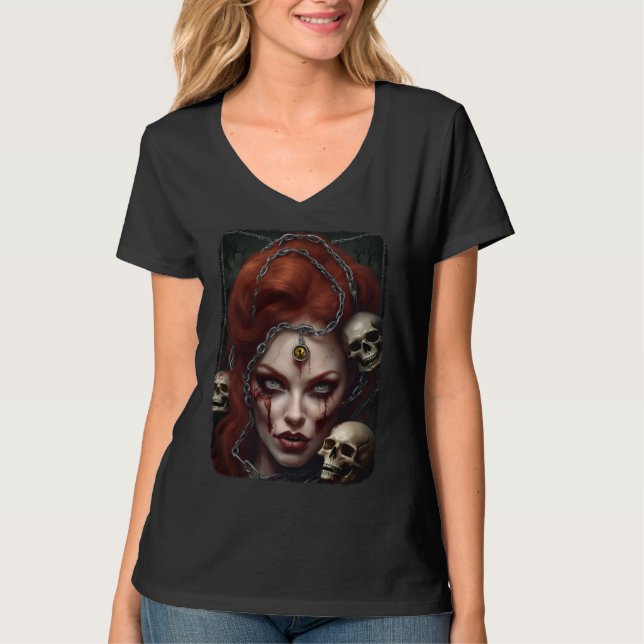 Zombie Babe 03 T-Shirt (Front)
