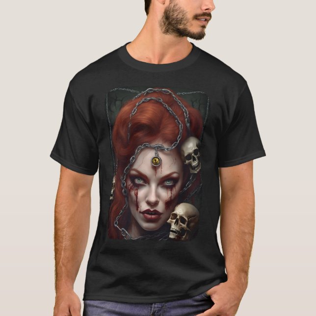 Zombie Babe 03 T-Shirt (Front)