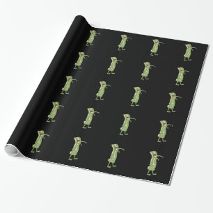 Zombie bacon wrapping paper! wrapping paper