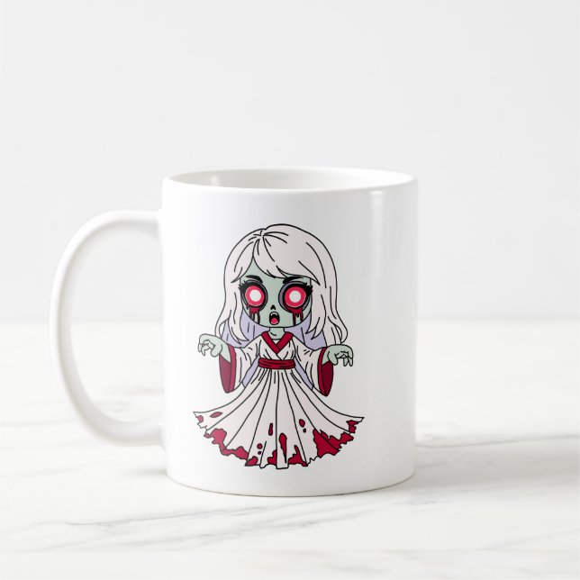 Zombie Banshee Coffee Mug (Left)
