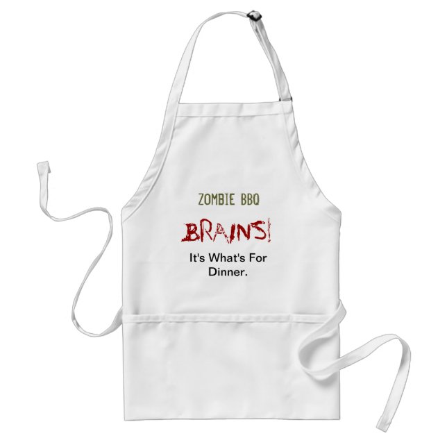 Zombie BBQ Apron (Front)