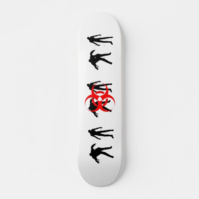 Zombie Bio-hazard Skateboard (Front)