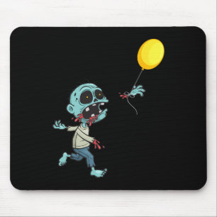 Zombie Birthday Balloon - Funny Cute Zombie Kids A Mouse Mat
