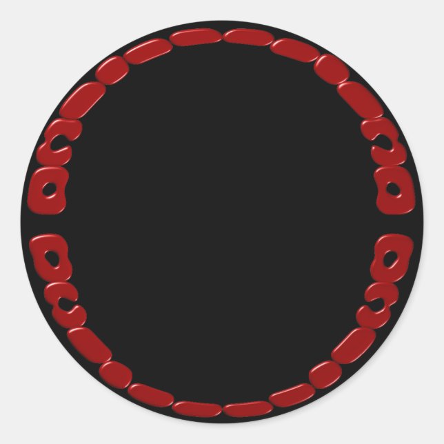 Zombie Bite Stickers (Front)