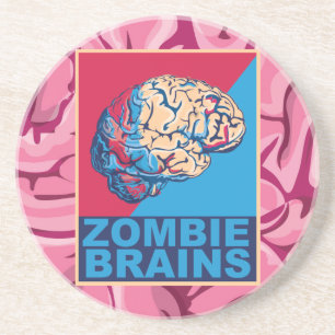 Zombie Brain Coaster