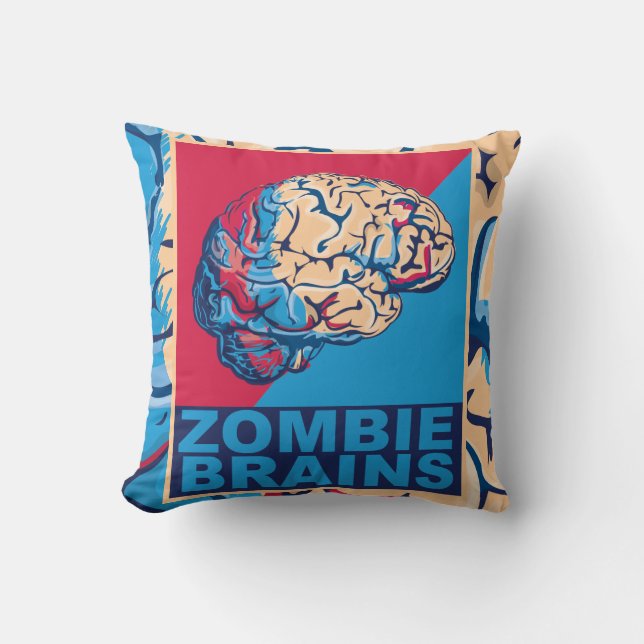 Zombie Brain Cushion (Front)