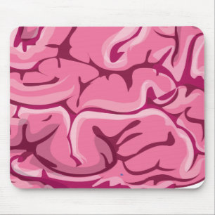 Zombie Brain Mouse Mat