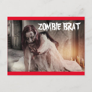 Zombie Brat Postcard