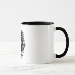 Zombie broach mug