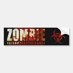 Zombie Bumper Sticker
