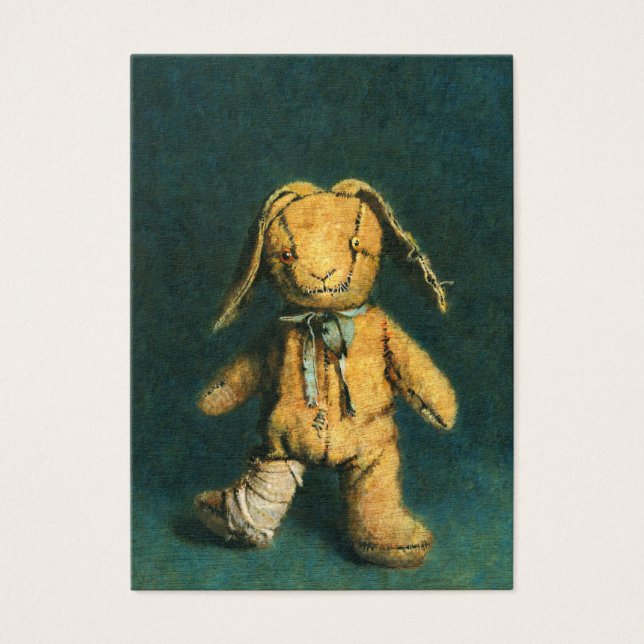 Zombie Bunny ACEO Card (Front)