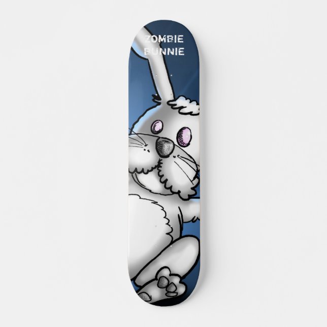 Zombie Bunny Trucking Skateboard (Front)
