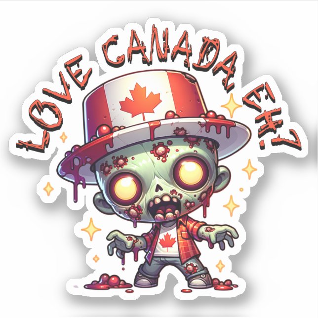 Zombie Canada Day (Front)