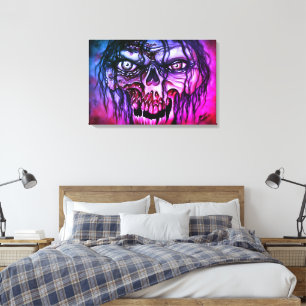Zombie Canvas Print