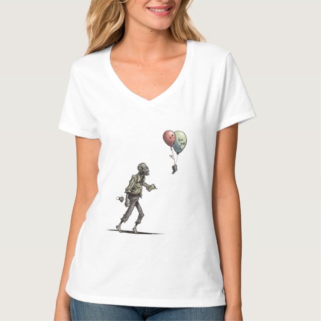 Zombie cartoon T-shirt (Front)