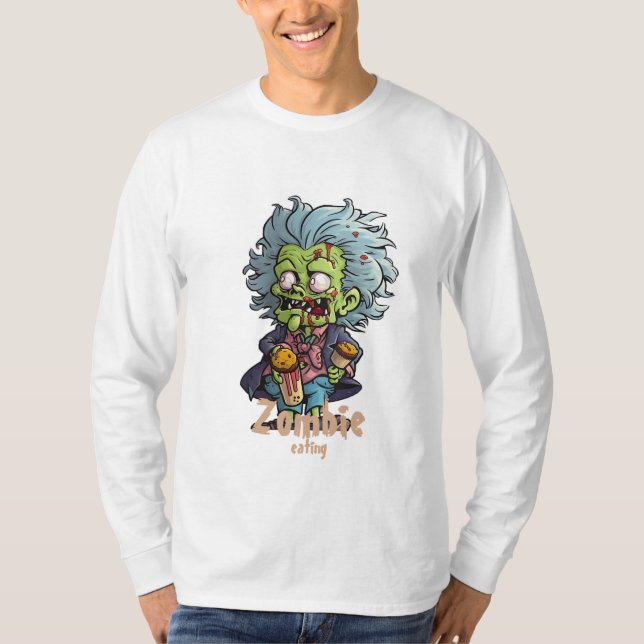 Zombie cartoon T-shirt (Front)