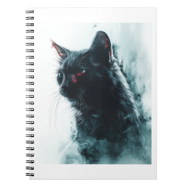 Zombie Cat Apocalypse Notebook (Front)