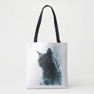 Zombie Cat Apocalypse Tote Bag