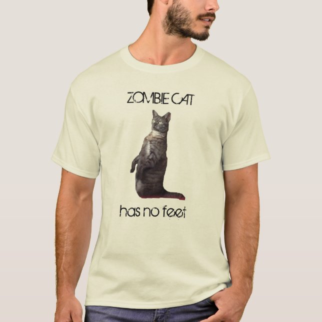 ZOMBIE CAT T-Shirt (Front)