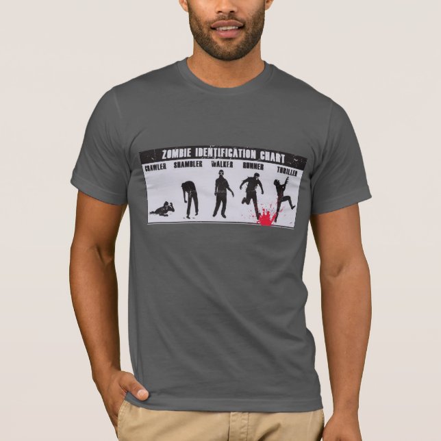 Zombie chart T-shirt (Front)