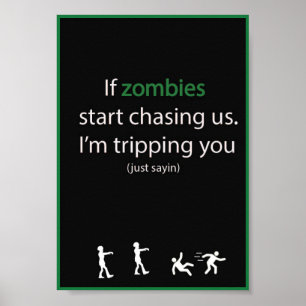 Zombie Chase Poster