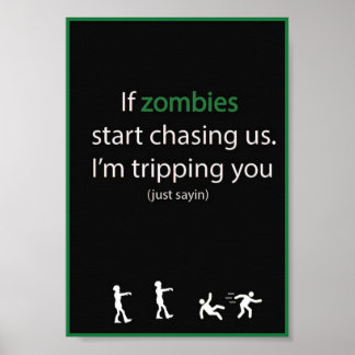 Zombie Chase Poster