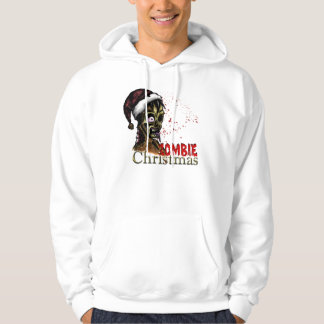 zombie christmas hoodie