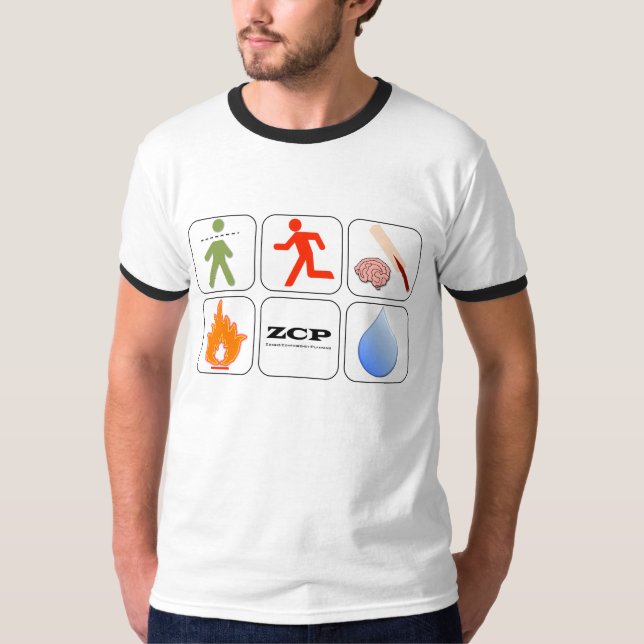 Zombie Contigency Planning T-Shirt (Front)