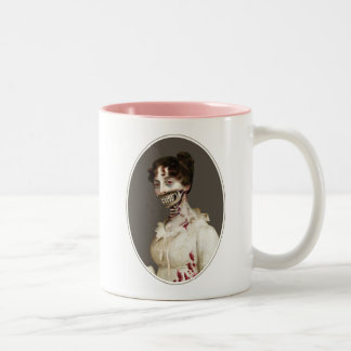 Zombie Cover Two-Tone Coffee Mug