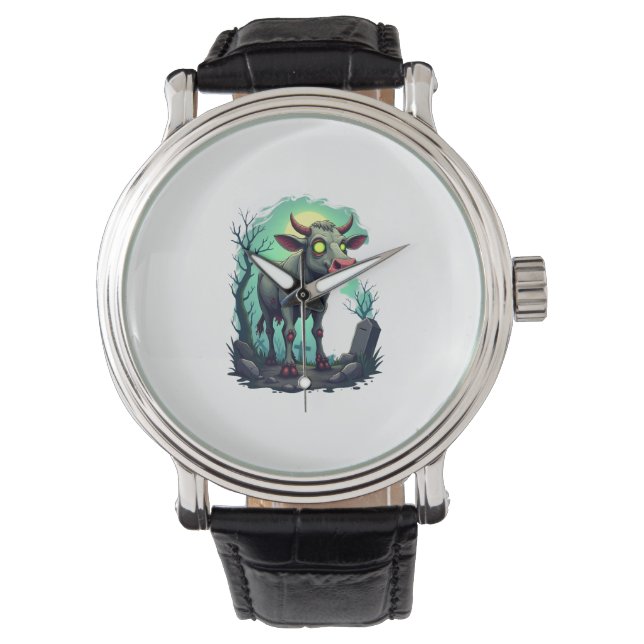Zombie Cow Apocalypse Watch (Front)