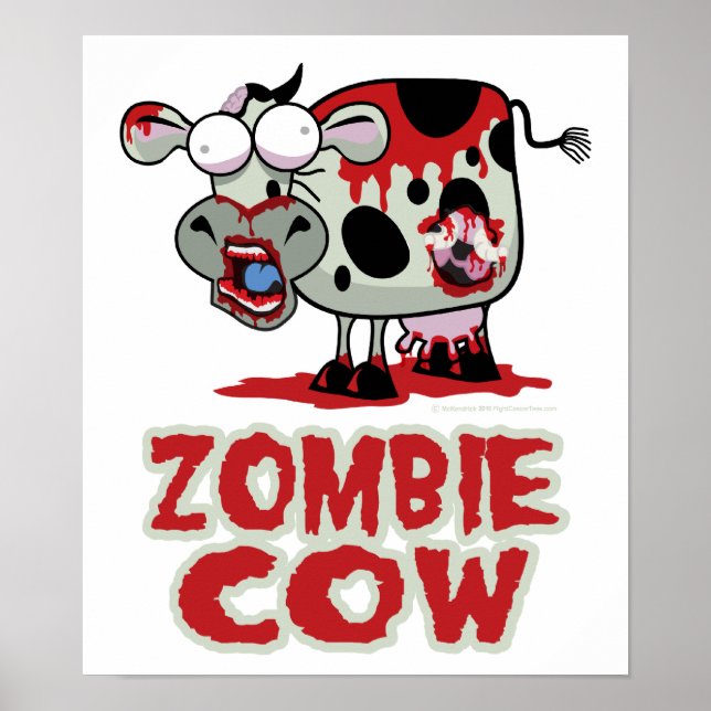 Zombie Cow Poster (Front)