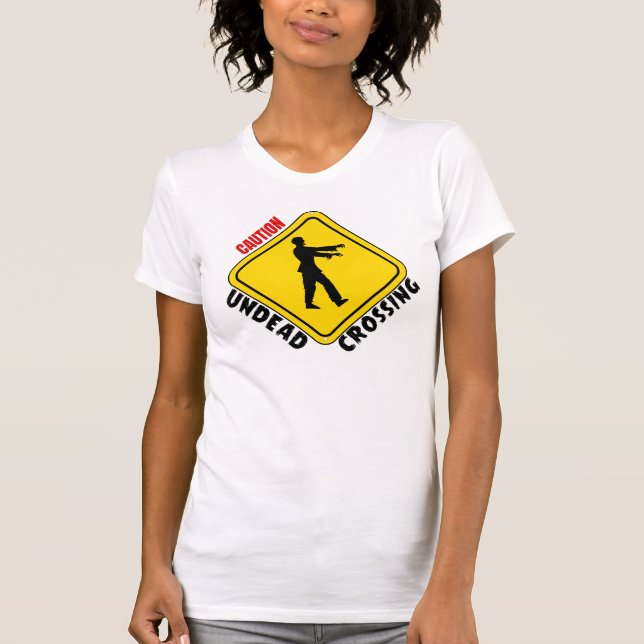 Zombie Crossing T-Shirt (Front)