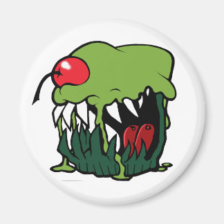 zombie cupcake magnet