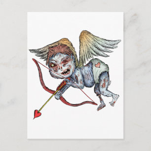 Zombie Cupid Postcard