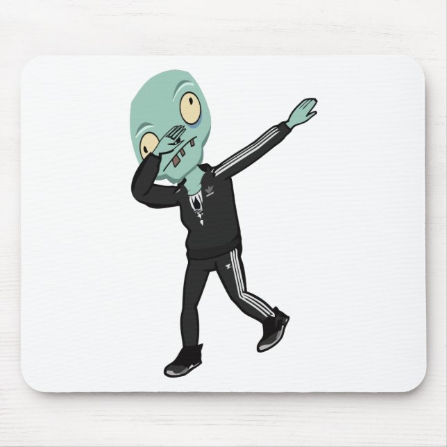 zombie dab mouse mat (Front)