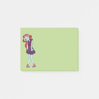 Zombie day post-it notes