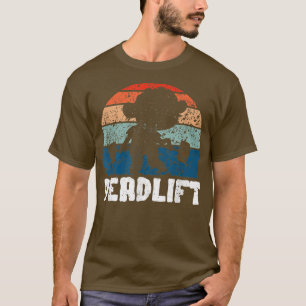 Zombie Deadlift Funny Gym Halloween Workout Fitnes T-Shirt