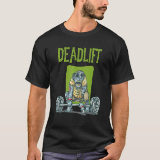 Zombie Deadlift Weight Training Exercise Workout T T-Shirt
