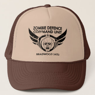 ZOMBIE DEFENCE COMMAND UNIT - 2622 TRUCKER HAT